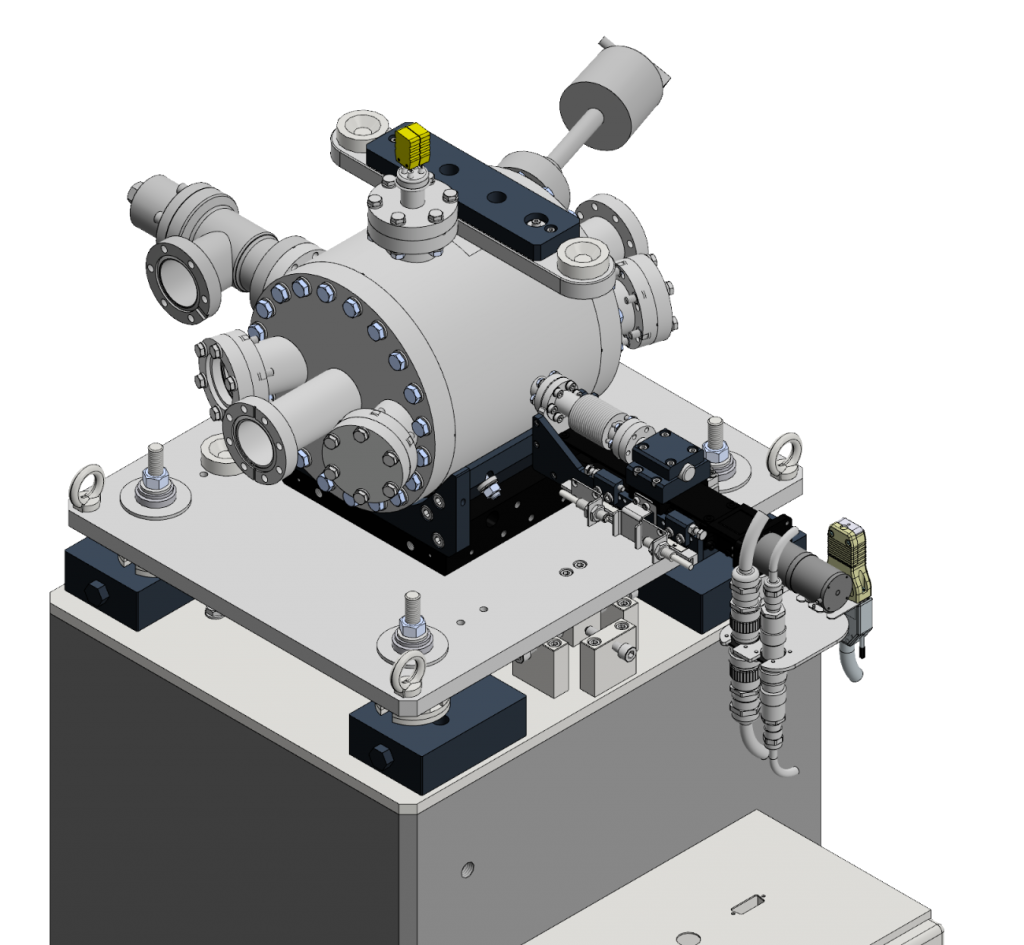 P433 - Slit unit - Bestec GmbH_03 P433 - Exit slit unit for soft X-ray FEL radiation at Soft X-ray beamline (XFEL) at Pohang Accelerator Laboratory, South Korea