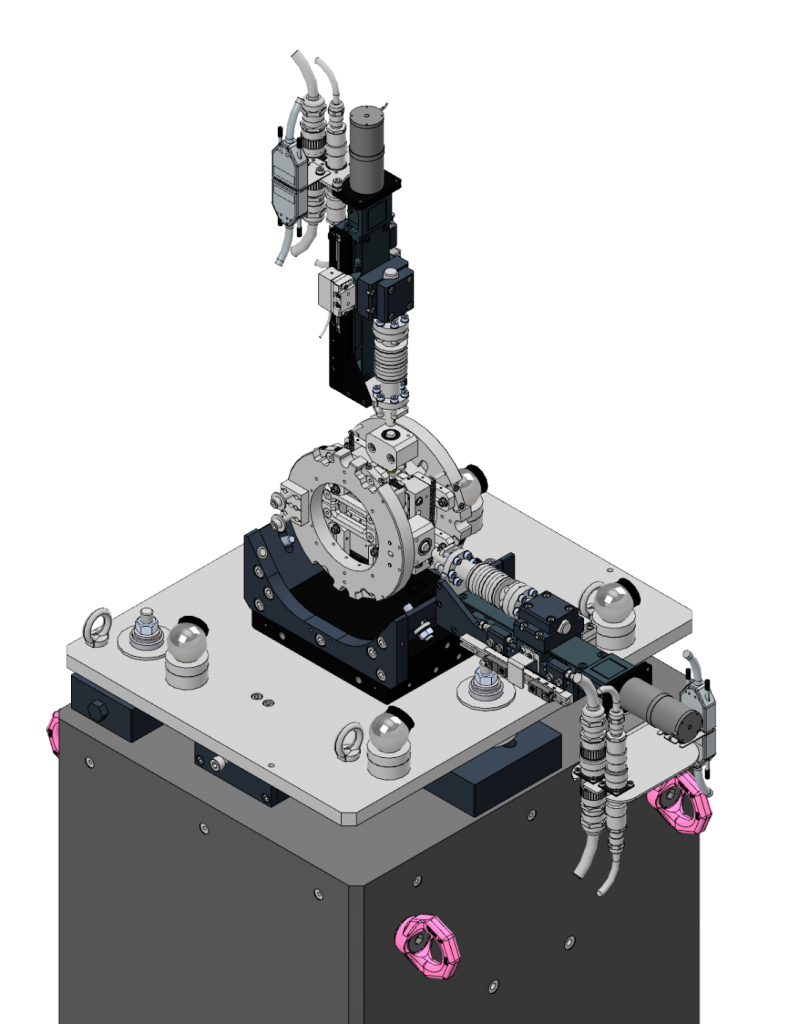 P468 - Slit unit - Bestec GmbH_02 P468 - Exit slit unit for soft X-ray synchrotron radiation at IPE Beamline at Sirius Synchrotron Light Source, Brazil
